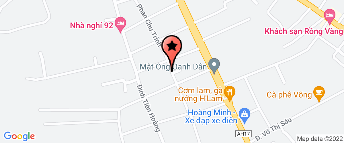 Map go to Quang Lam Private Enterprise