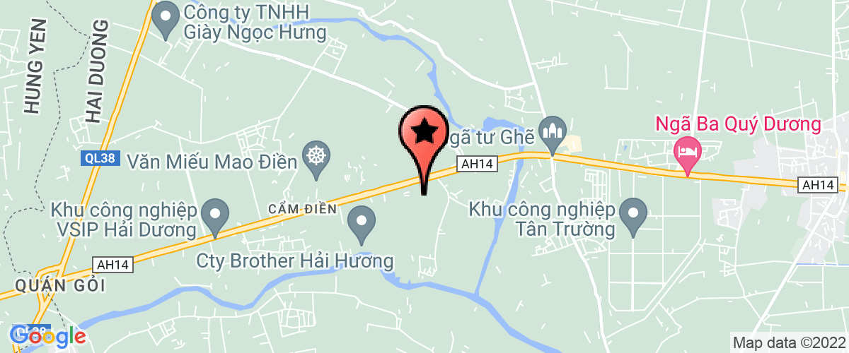 Map go to CN co phan cong nghiep TUNGKUANG Company