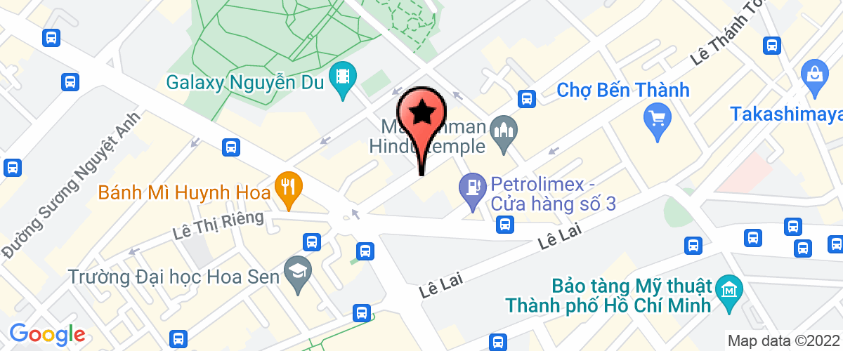 Map go to Hoang Hai Fashion Design Company Limited