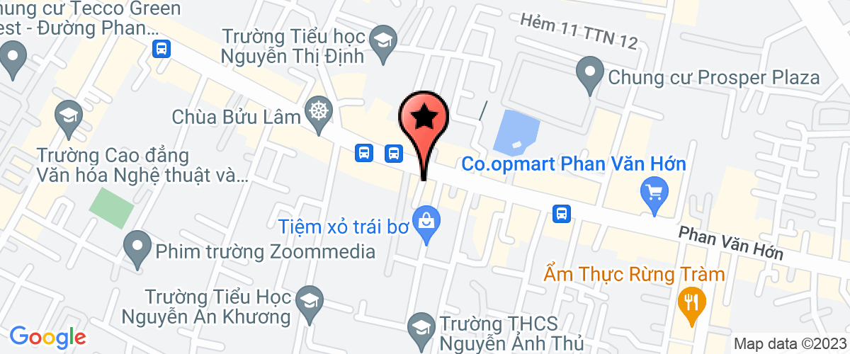 Map go to Toan Thang Real-Estate Service Joint Stock Company