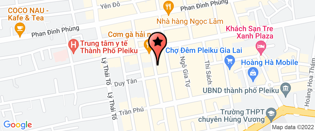 Map go to Nhat Minh Gia Lai Construction And Consultant Company Limited