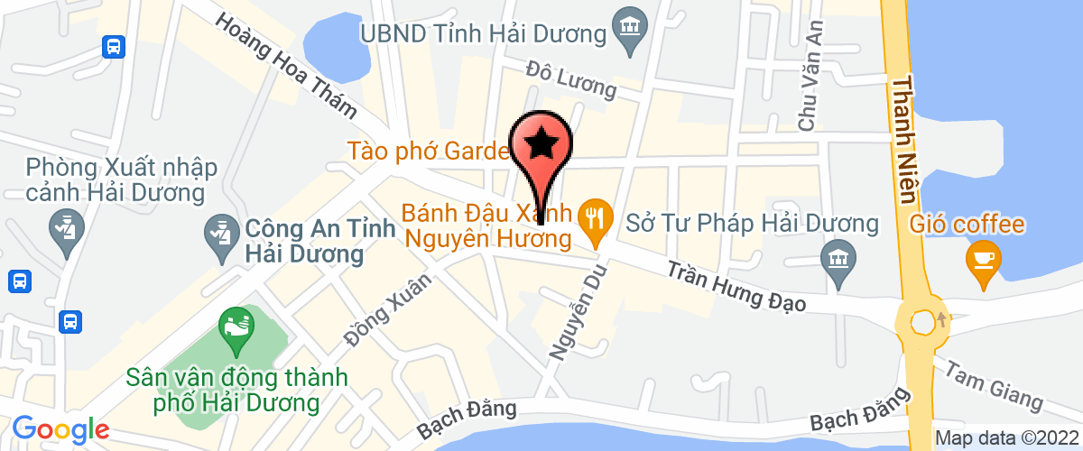 Map go to Tung Linh Trading And Production Company Limited