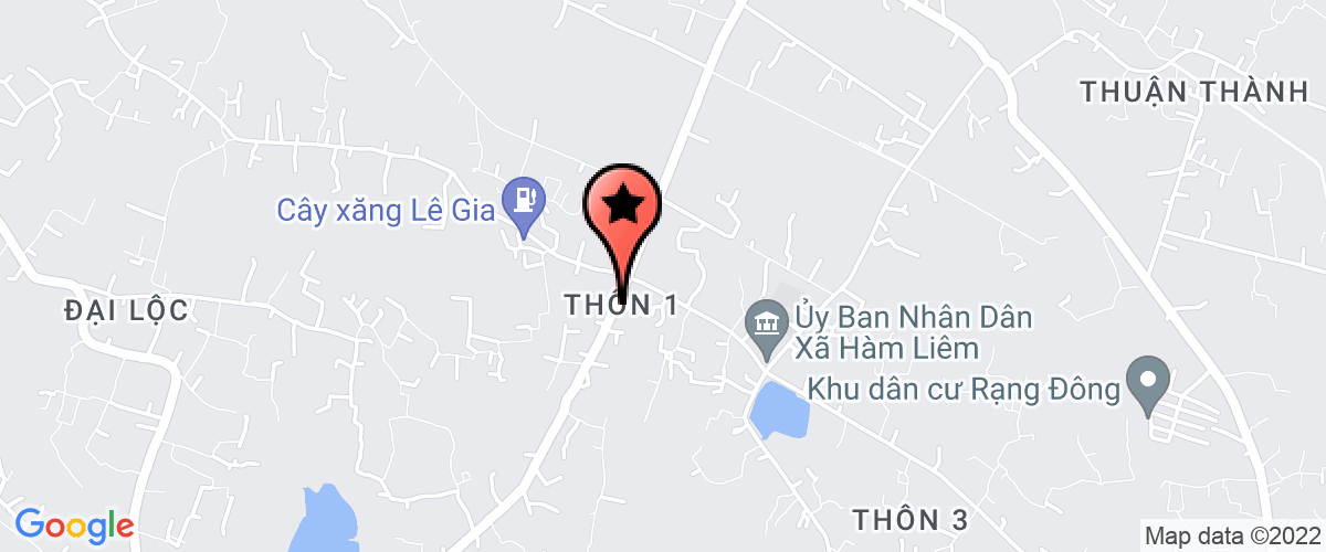 Map go to Loi Phong Branch of Binh Thuan Private Enterprise