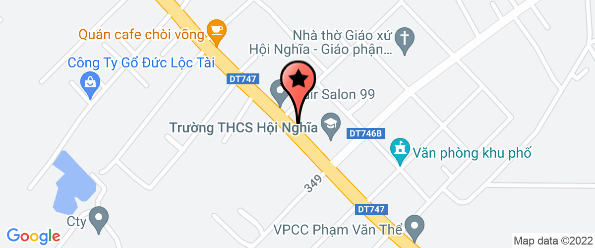 Map go to Ngoc Bao Yen Company Limited