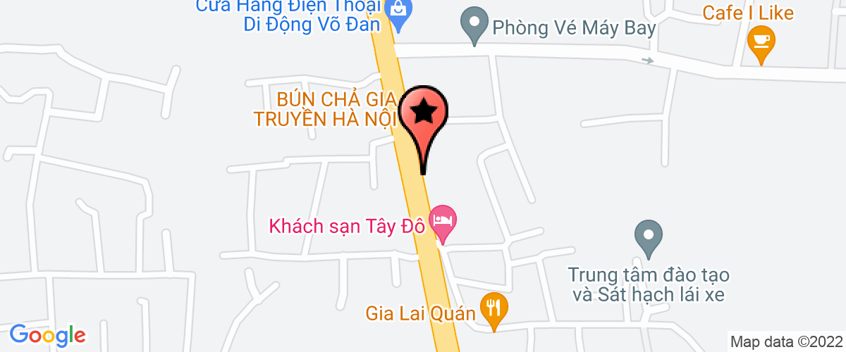 Map go to Duc Thanh – Gia Lai Joint Stock Company