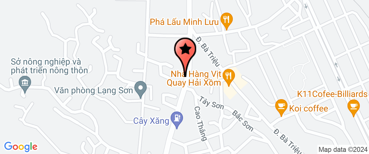 Map go to Phu Duc Import Export Company Limited