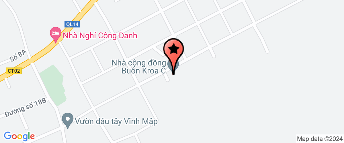 Map go to Huong Vi That Company Limited