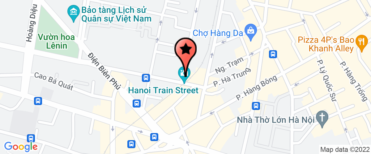 Map go to Hanoi Big Invest Joint Stock Company