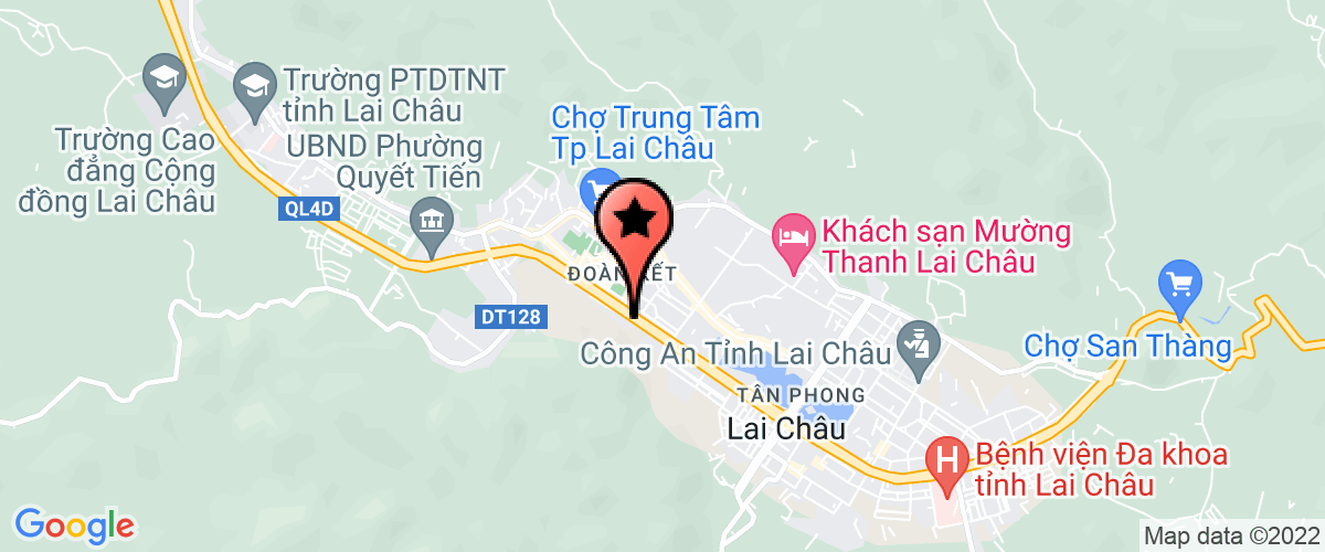 Map go to mot thanh vien Hoang Hiep Company Limited