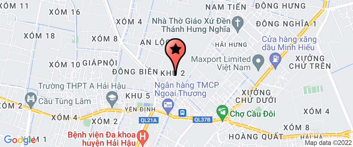 Map go to Phong Kham Huy Lieu Company Limited