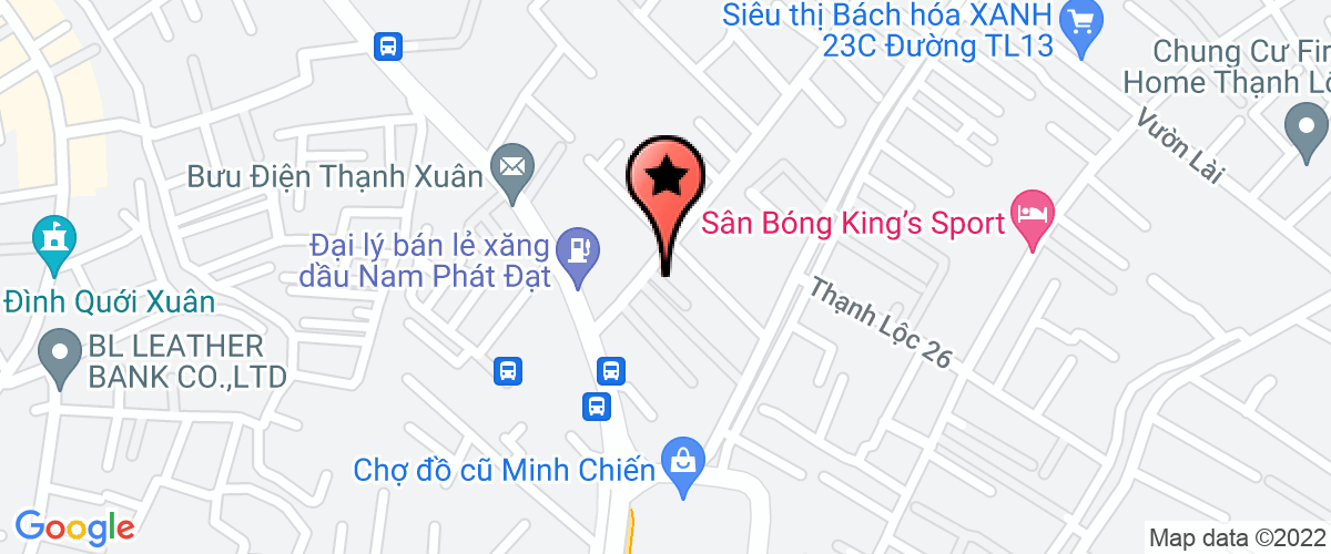 Map go to Tram Anh Foods Company Limited
