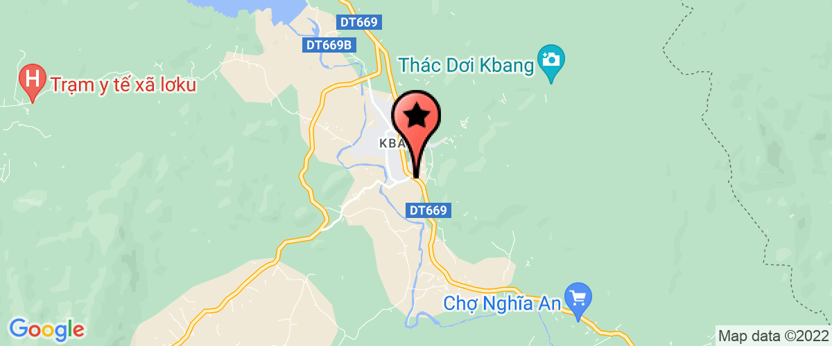 Map go to thuong mai Kbang Company
