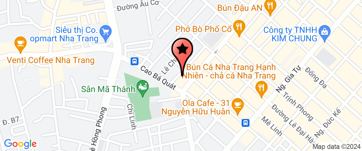 Map go to Hoan Thuy Office Support Service Company Limited