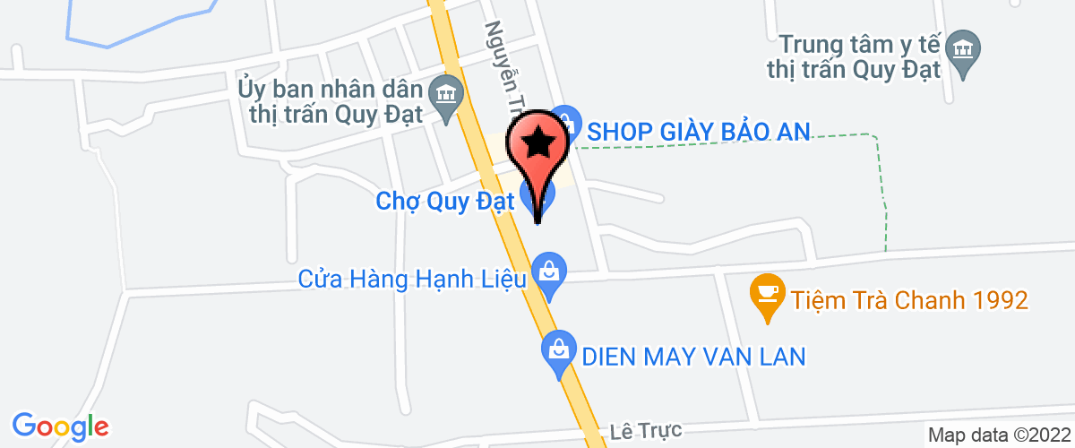 Map go to TT ky thuat TH huong nghiep day nghe Minh Hoa