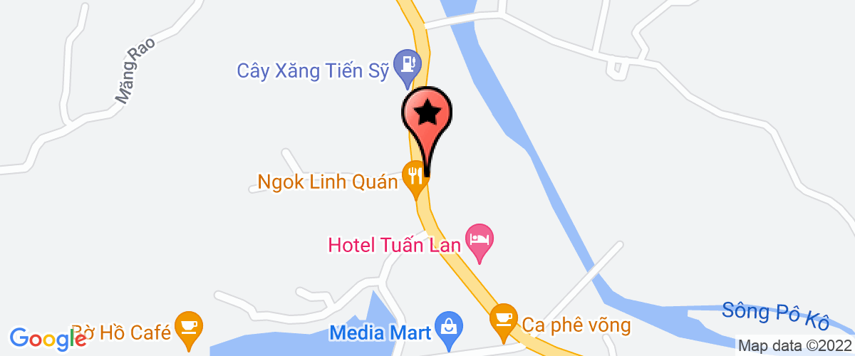 Map go to Ngoc Mai Cosmetic Company Limited