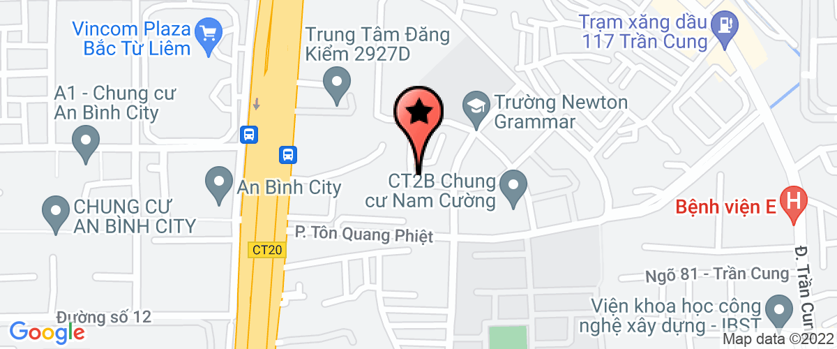 Map go to Nam Sai Gon Investment Commerce Joint Stock Company