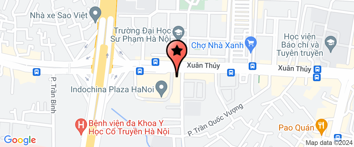 Map go to thuong mai va nha o Ha Noi Center