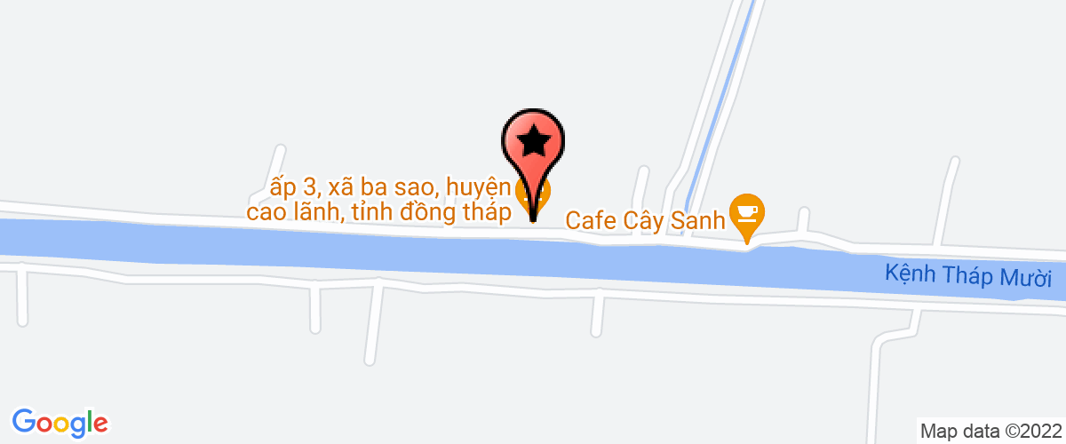Map go to Tien Thanh Agriculture Co-operative