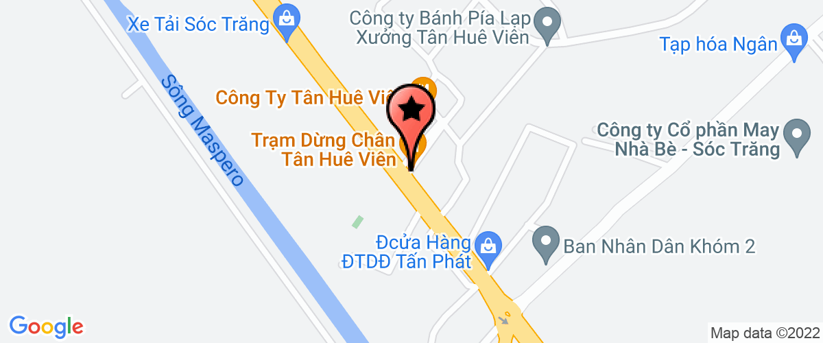Bản đồ đến Công Ty TNHH Vận Tải Trương Tấn