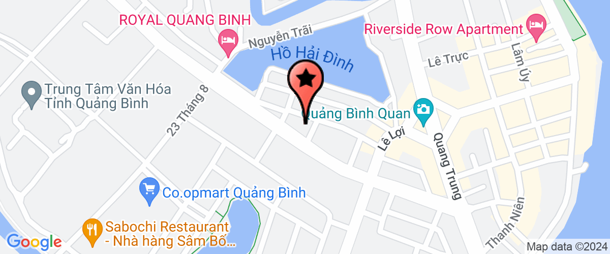 Map go to Hanoi-Quangbinh Tourist Joint Stock Company