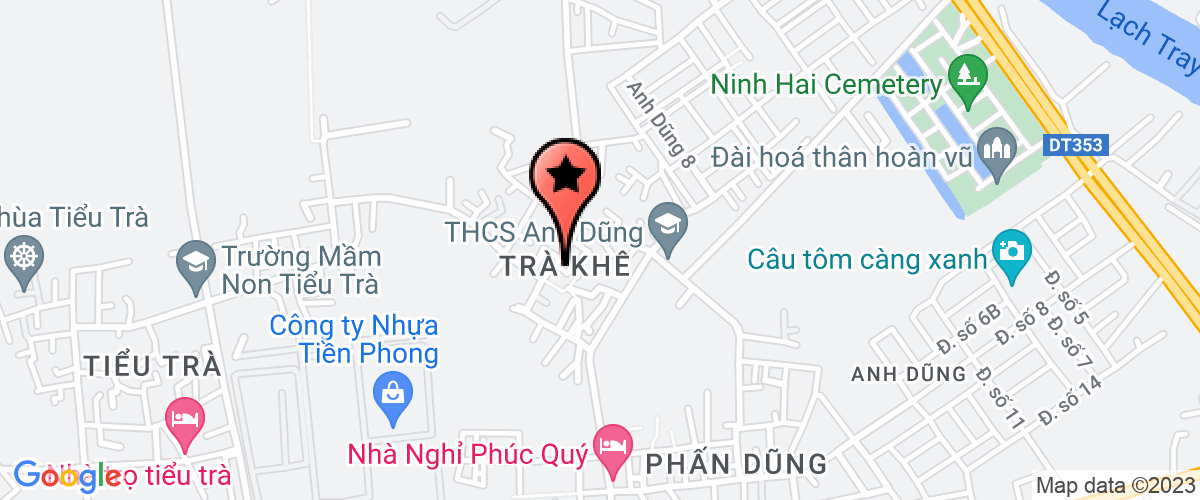 Map go to Thanh Nam Materials Company Limited