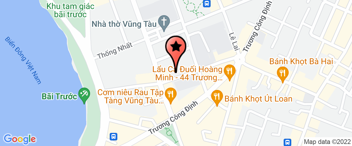 Map go to Thuy Ngan Vung Tau Trading Service Company Limited