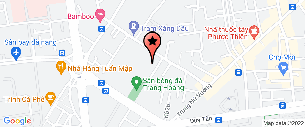 Map go to Nha khach Cuc Hau can Quan Khu 5