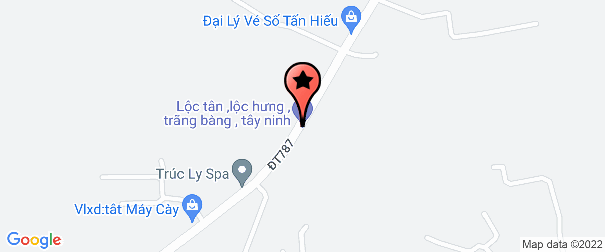 Map go to Loc Hung - Trang Bang High School