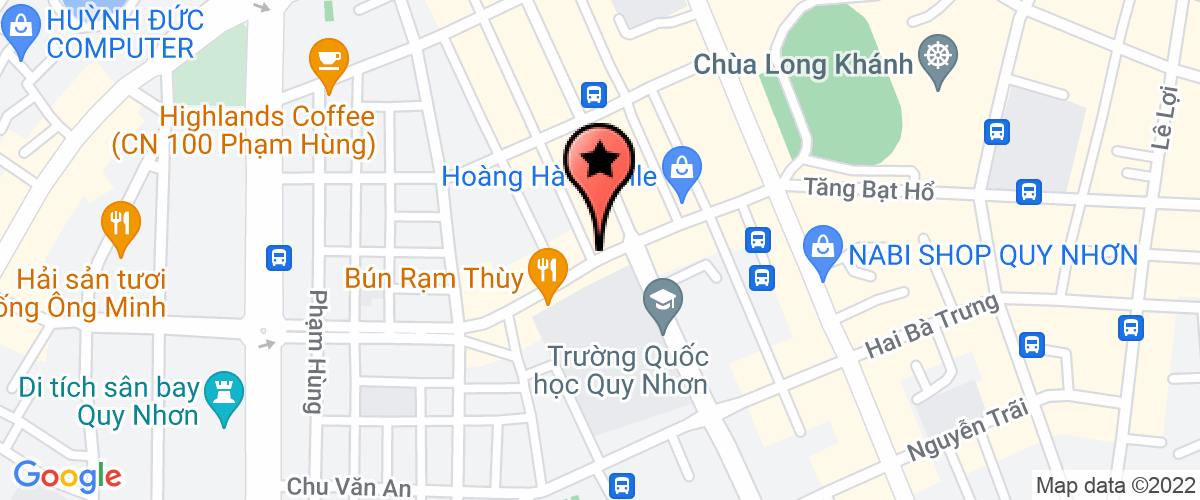 Bản đồ đến Công Ty TNHH Tổng Hợp Minh Thư
