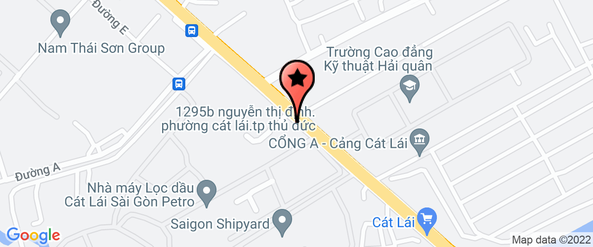 Map go to Thuy Thanh Nga Company Limited