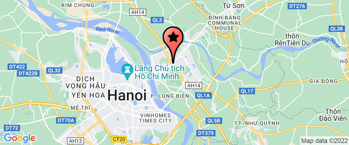 Map go to Pham Van Thiep