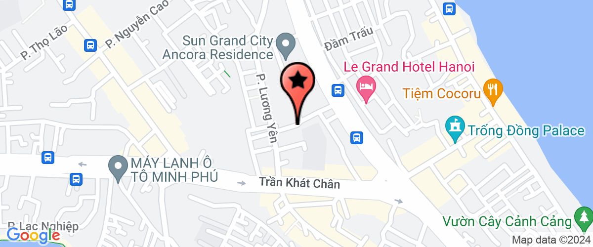 Map go to An Khanh General Investment Company Limited