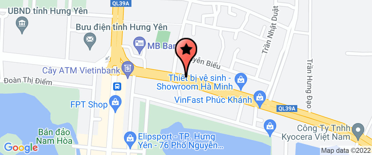 Map go to Phuong Nam Nguyen Trading and General Services Company Limited