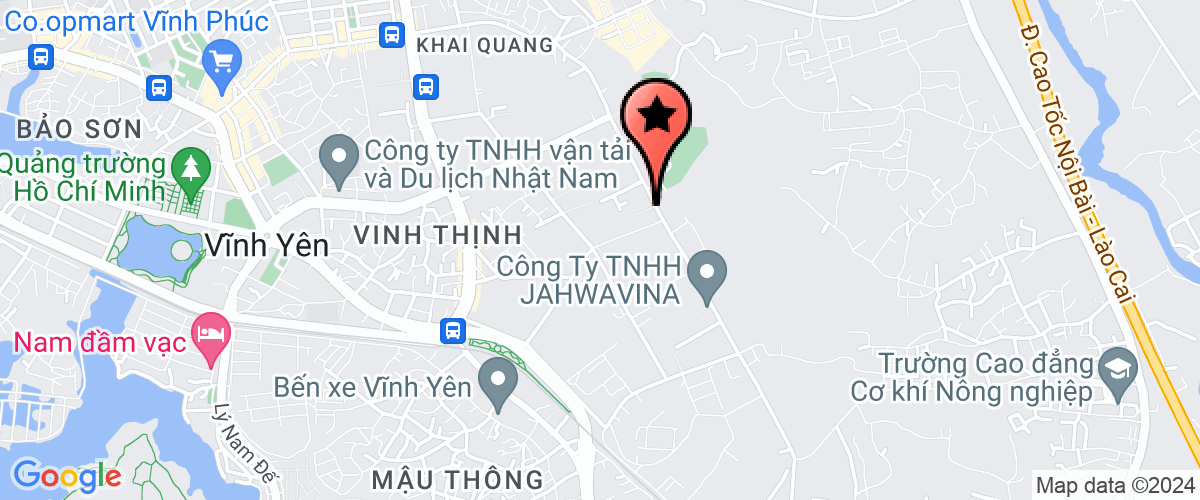 Map go to Thue nha HHCN Lam Vien Vinh Phuc thau-Company