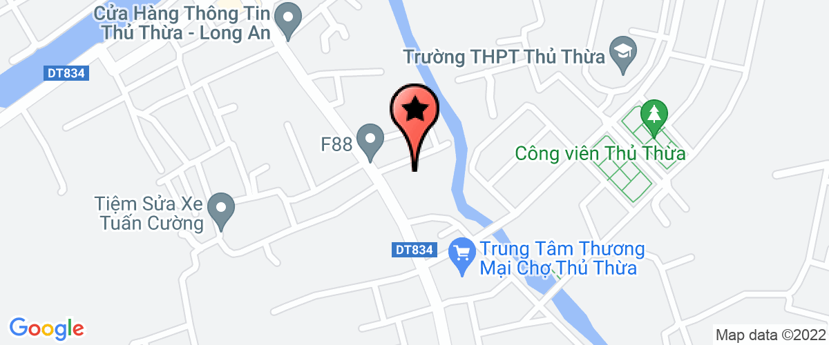 Bản đồ đến Phòng Hạ tầng - Kinh tế huyện Thủ Thừa