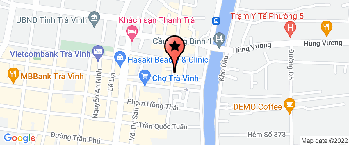 Map go to Nam Thuy Food Processing Co.Ltd