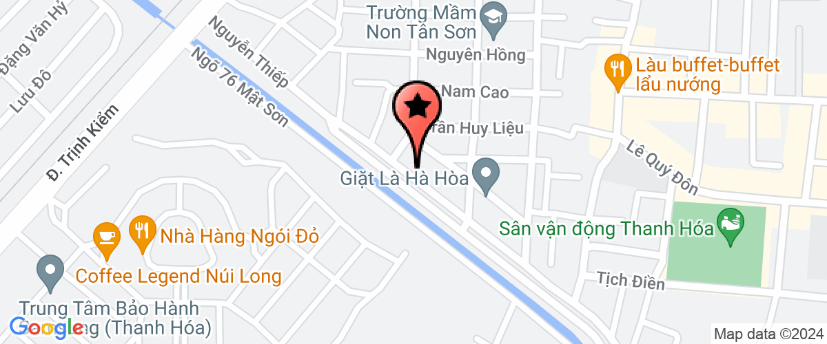 Map go to Construction Company Limited and General Services Hoang Anh