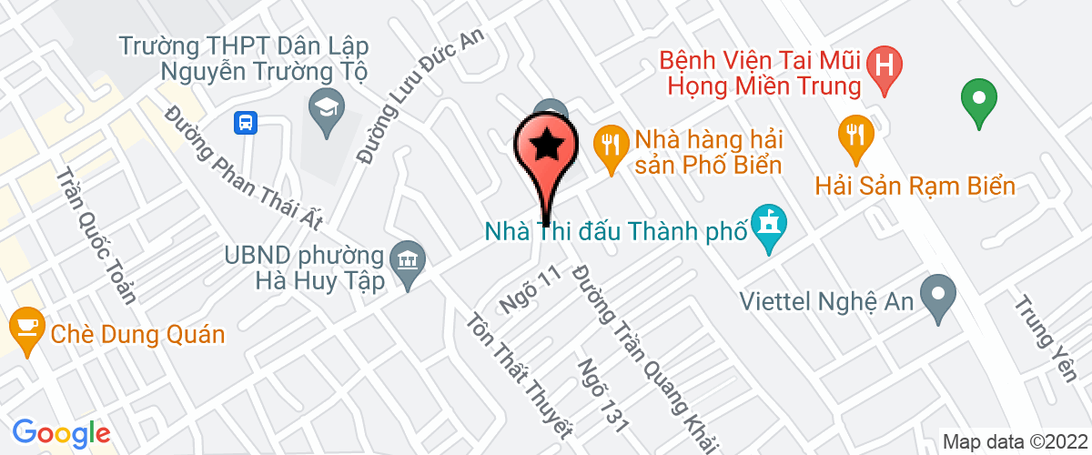 Bản đồ đến Công Ty TNHH Du Lịch - Thương Mại Đất Việt