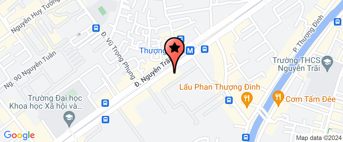 Map go to Sao Vang- Hoanh Son Limited Company