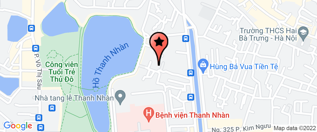Map go to Van phong luat su Danh Phuc