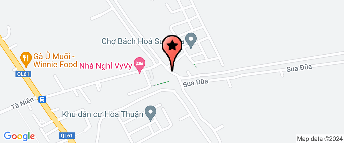 Map go to Nguyet Anh Private Enterprise