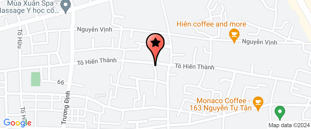 Map go to Minh Huy Construction Company Limited