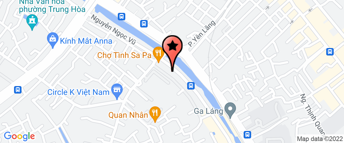 Map go to Nhu y Service Development And Trading Joint Stock Company