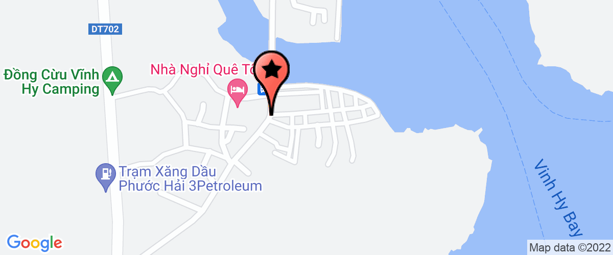 Map go to Quan ly Nam Nui Chua (Nop ho thue nha thau) Joint Stock Company