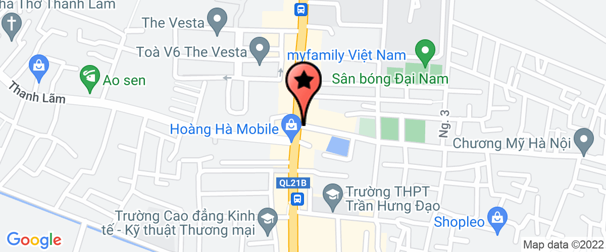 Map go to Hung Long Vietnam Trading and Import Export Company Limited