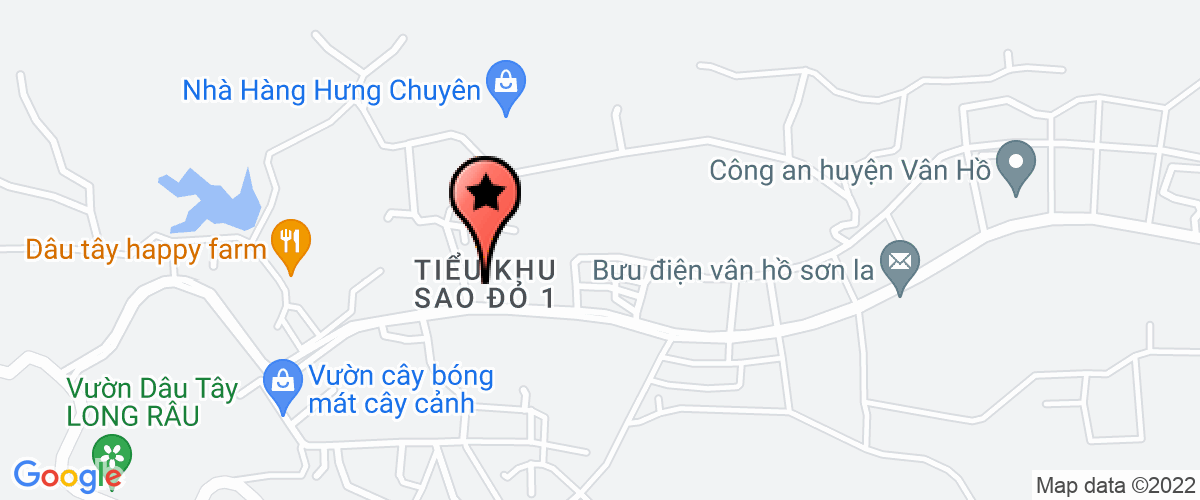 Map go to Che Co Do Moc Chau Joint Stock Company
