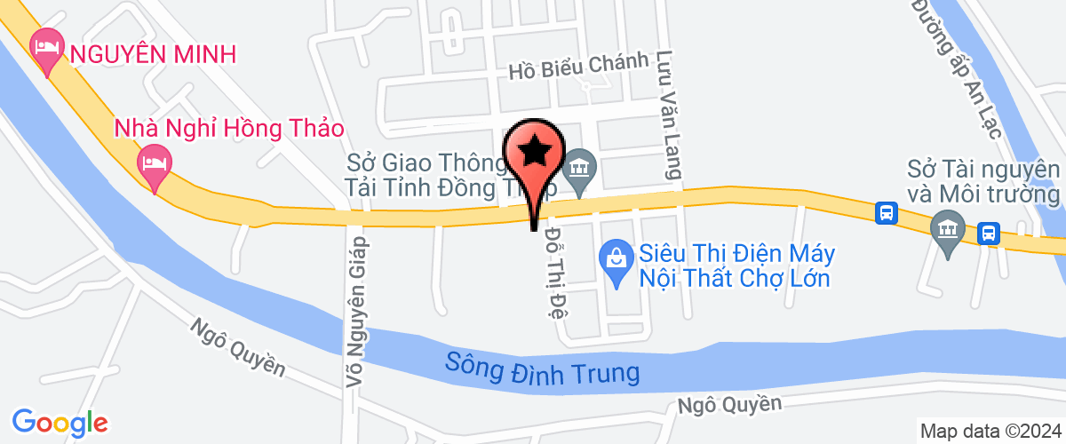 Map go to Honda O To Thap Nhat Phong Company Limited