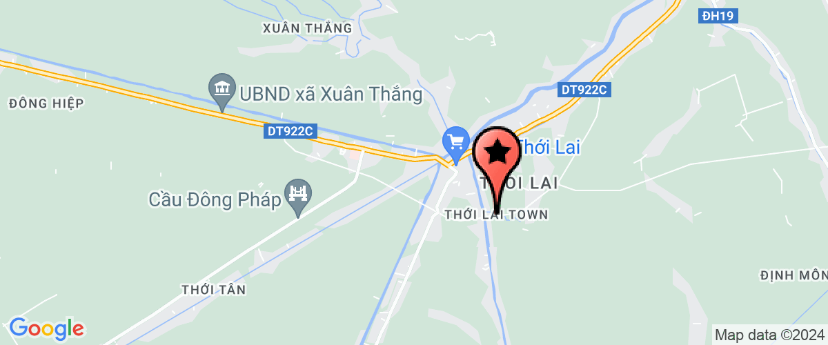 Map go to TT Thoi Lai Secondary School