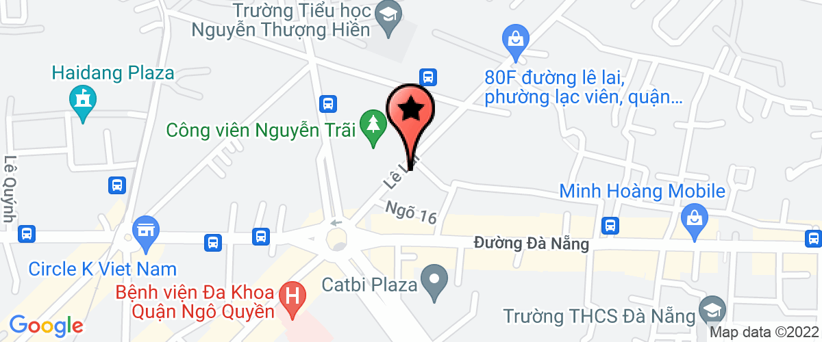Map go to Van phong luat su Tran Vo Su