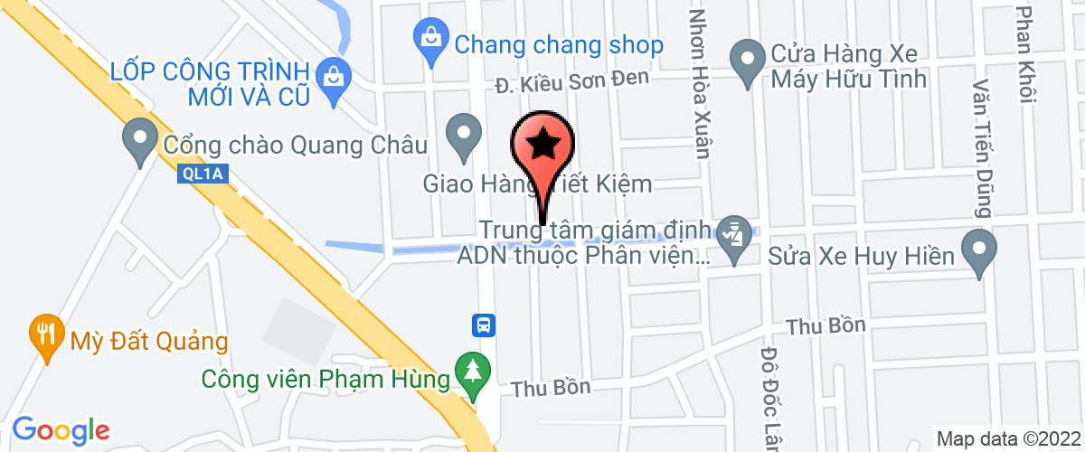 Bản đồ đến Công Ty TNHH MTV Đông Long Phát